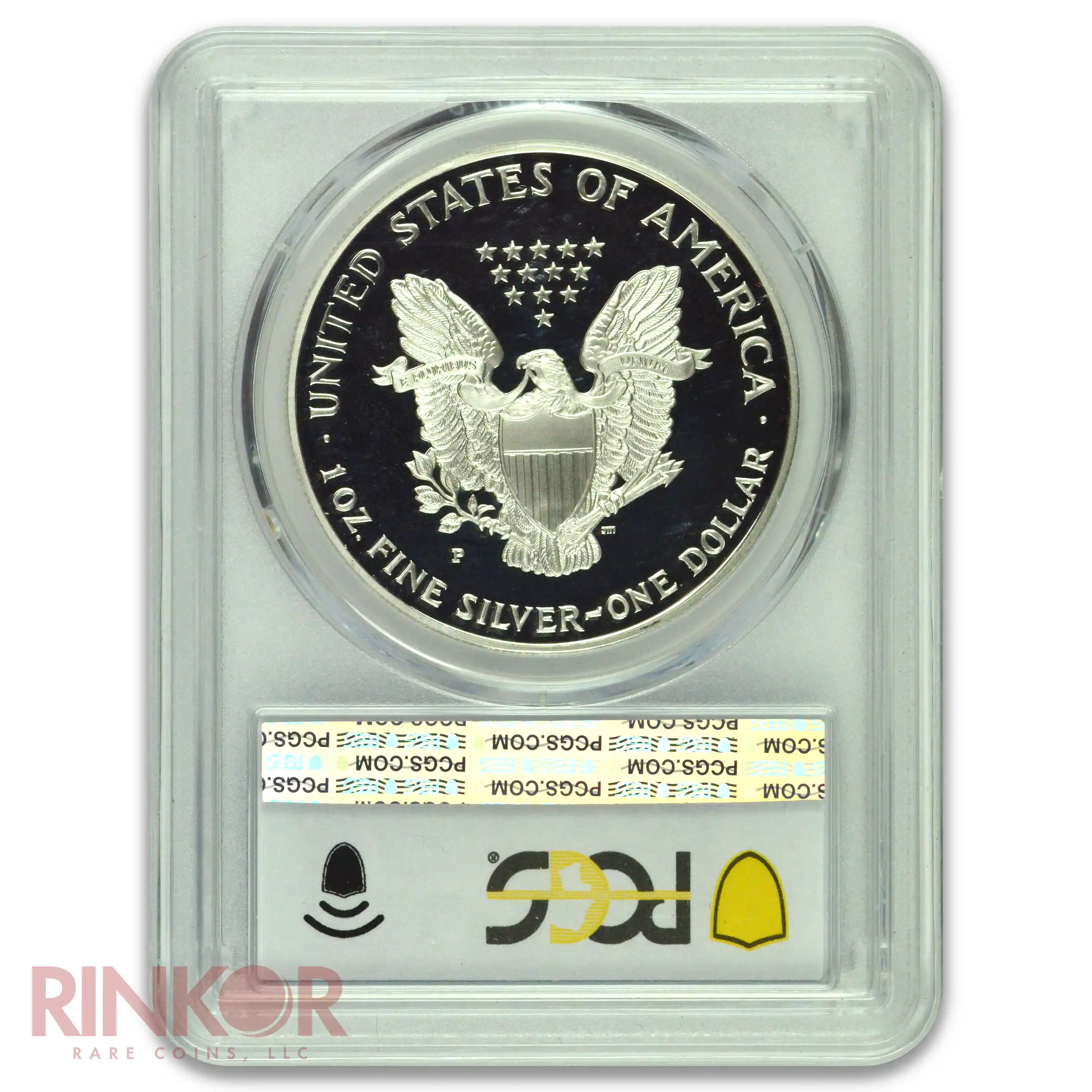 2000-P 1oz Proof American Silver Eagle PCGS PR 70