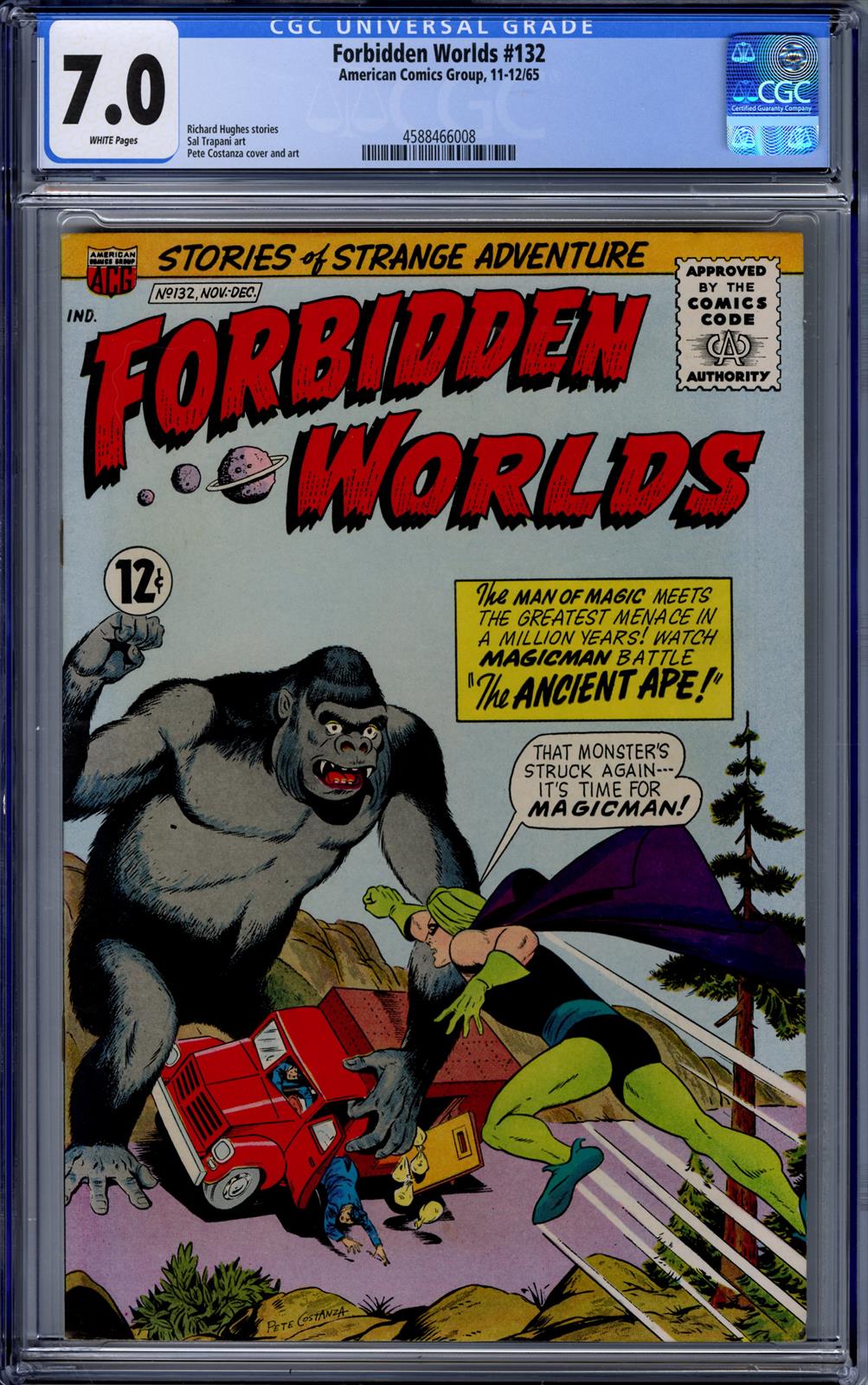 Forbidden Worlds #132 CGC 7.0 7.0