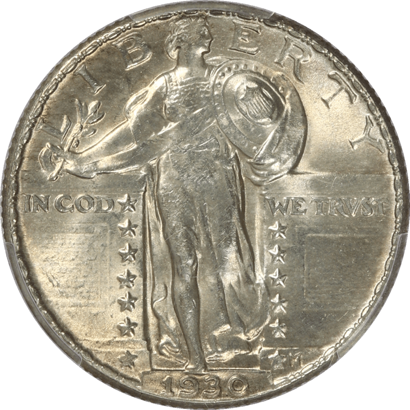 1930 Standing Liberty Quarter 25c, PCGS MS 64 - Nice Original Coin