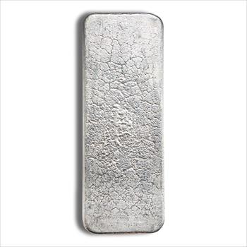 100 oz Silver Bar - Johnson Matthey - JM other side