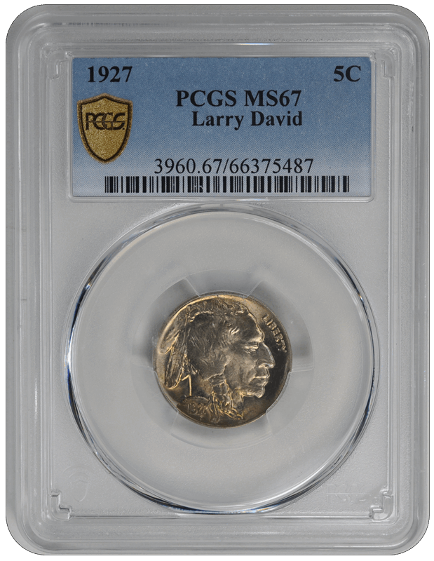 1927 Buffalo PCGS MS 67