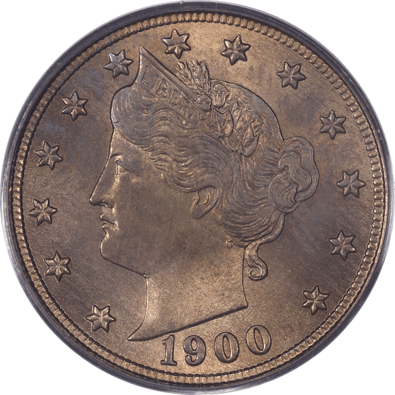1900 Liberty V Nickel, PCGS MS 65 - Nice Original Coin