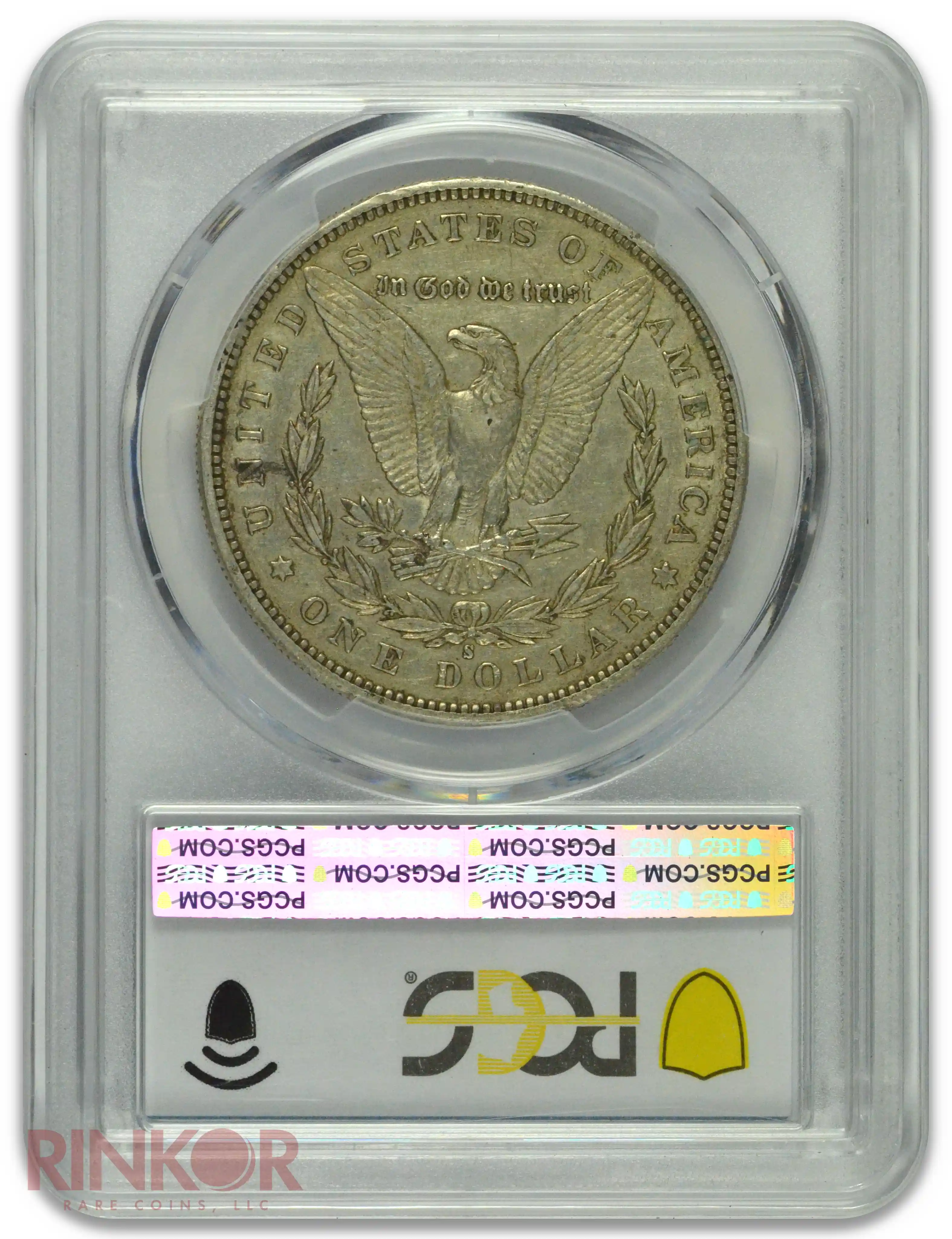 1892-S $1 PCGS XF-45 CAC