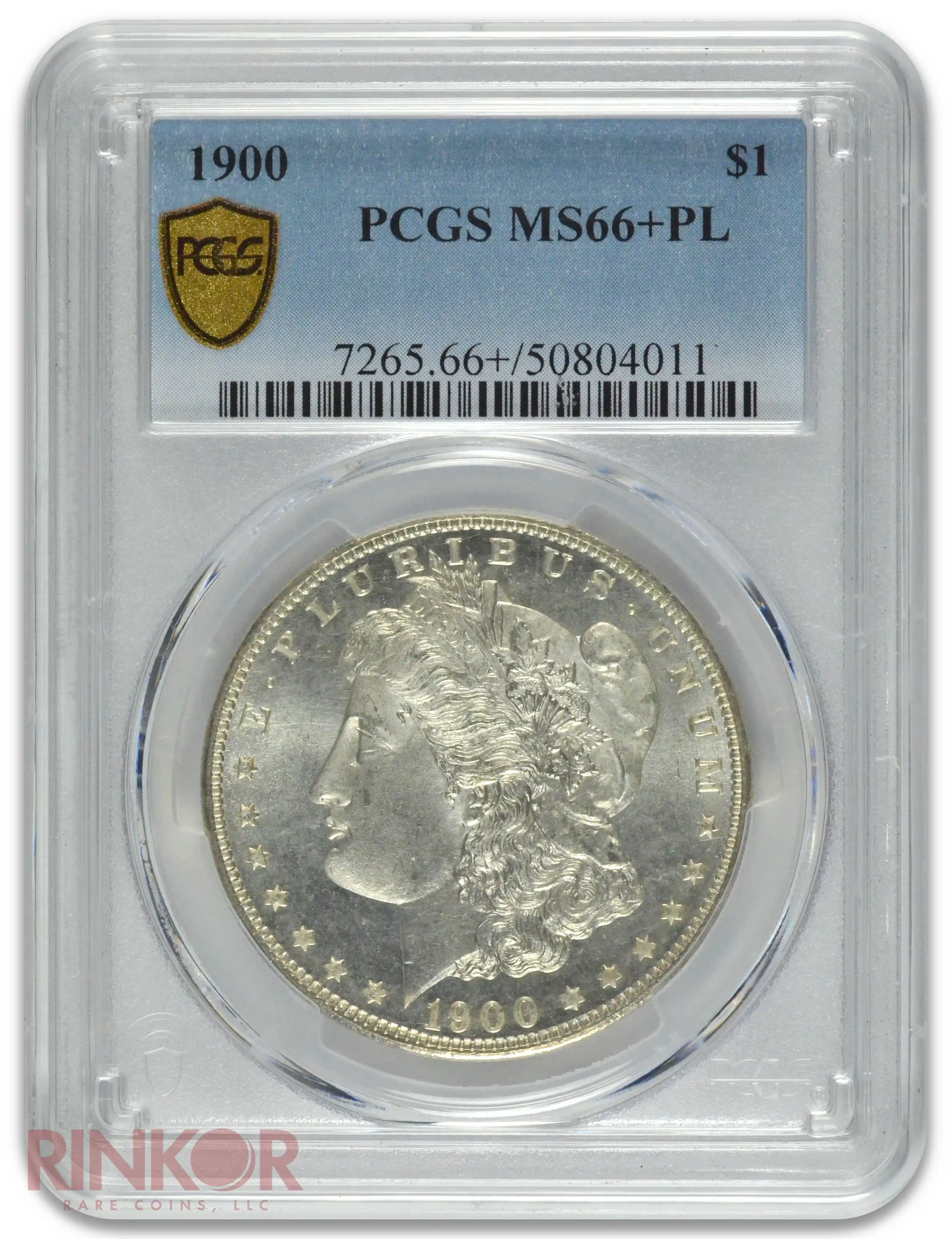 1900 $1 PCGS MS 66+ PL