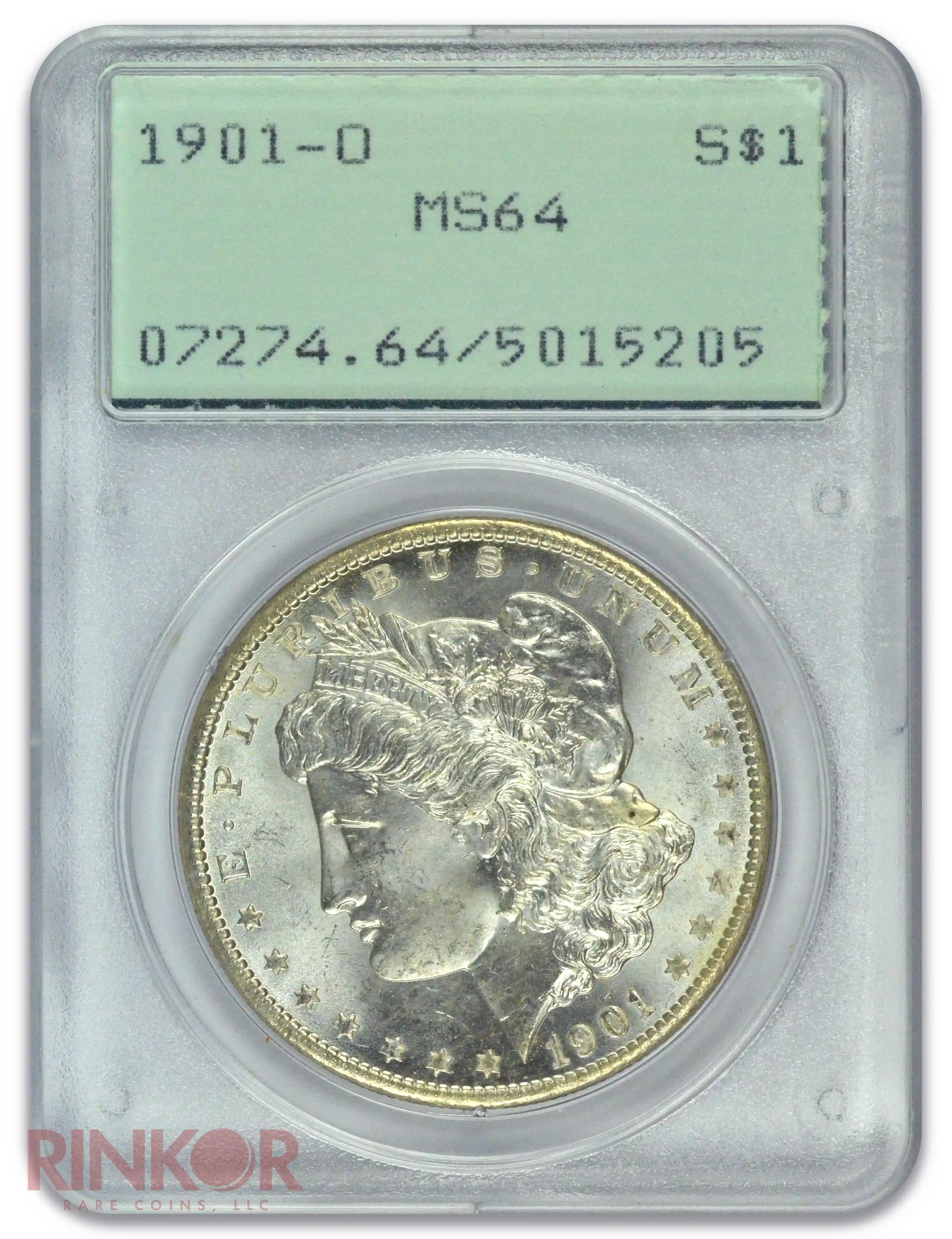 1901-O $1 Morgan Dollar PCGS MS 64