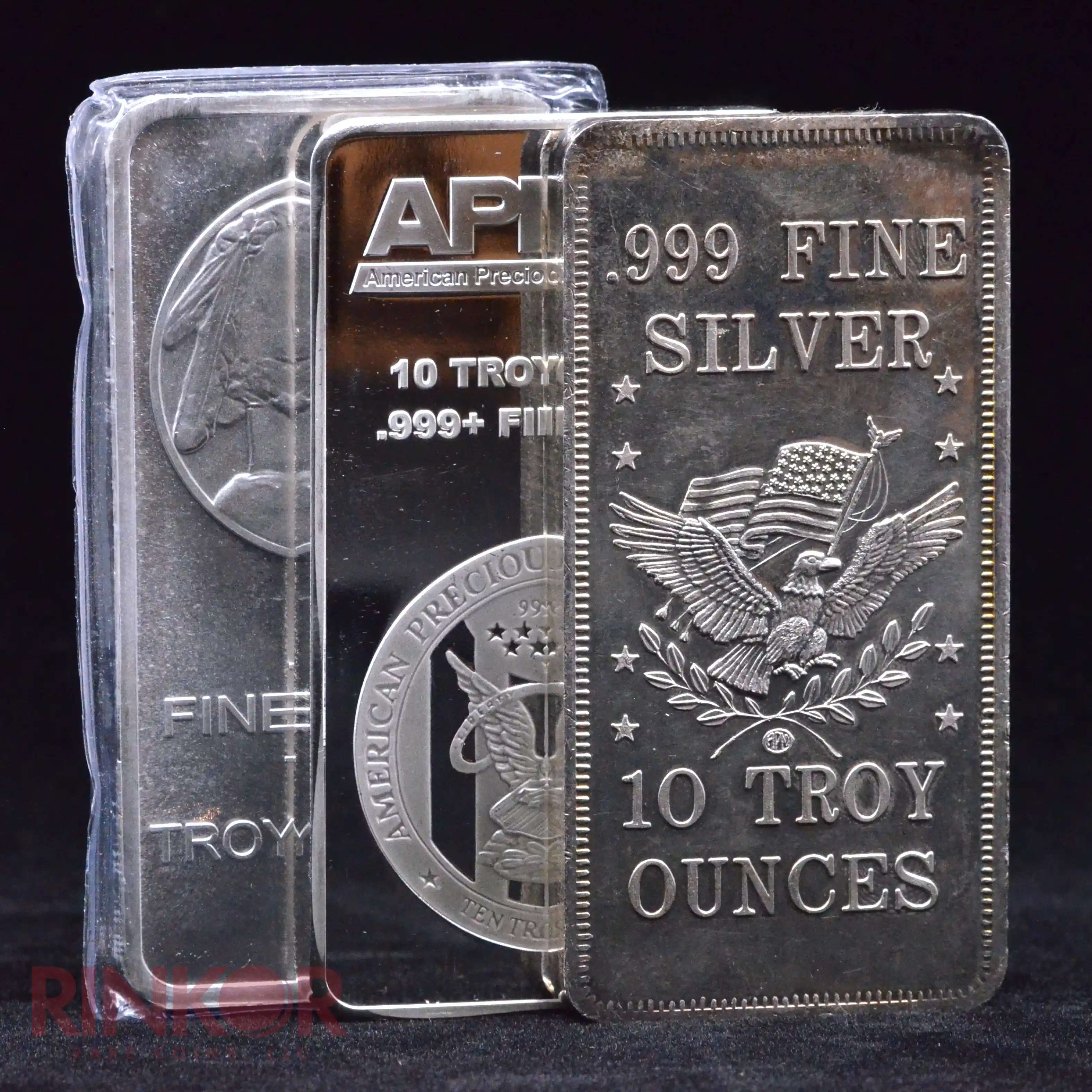 10oz Silver Bar (Assorted Brands & Designs)