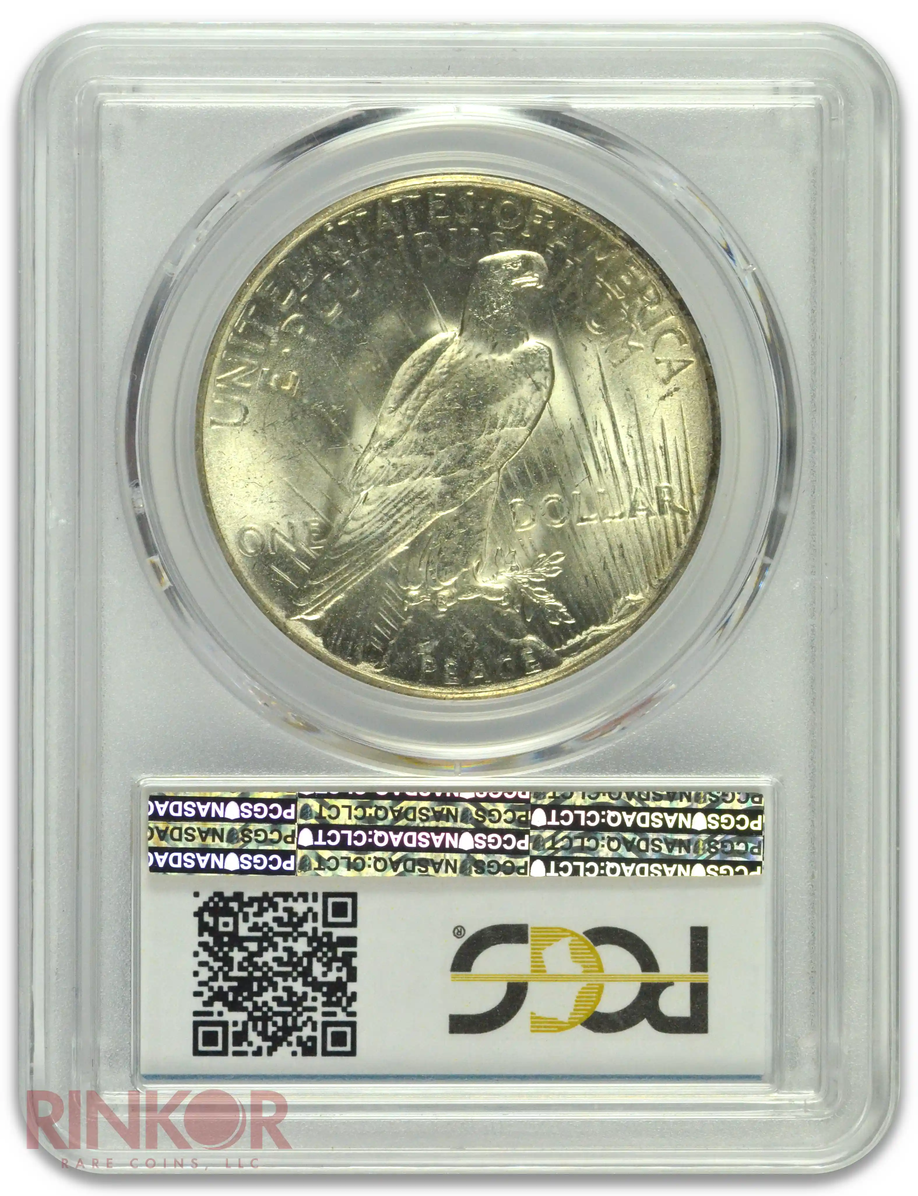 1928 $1 PCGS MS 64