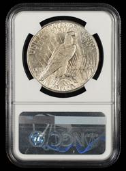 1925 S $1 NGC AU53