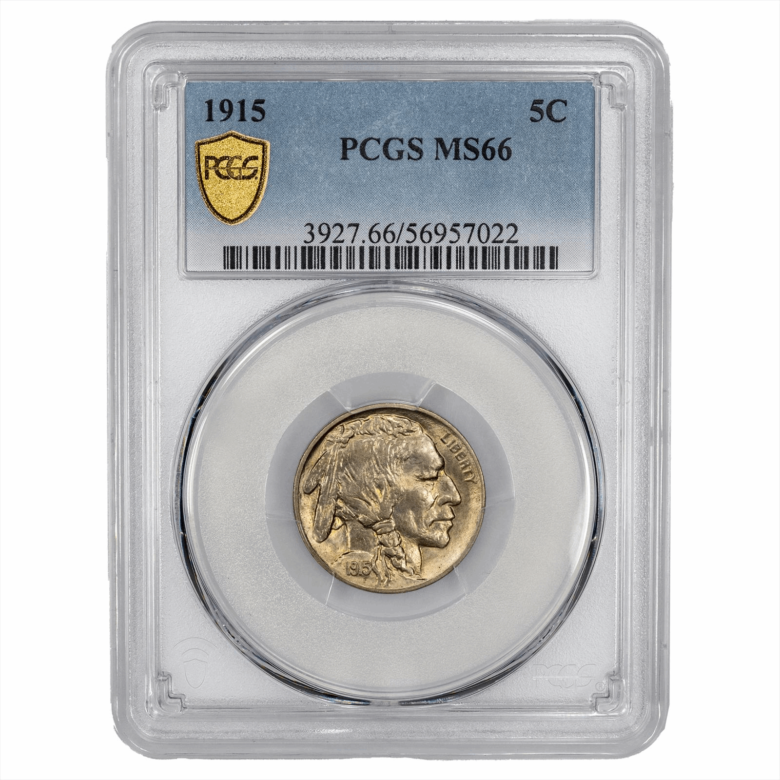 1915 Buffalo Nickel 5C PCGS MS 66