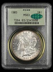 1903 $1 OGH PCGS MS63 CAC