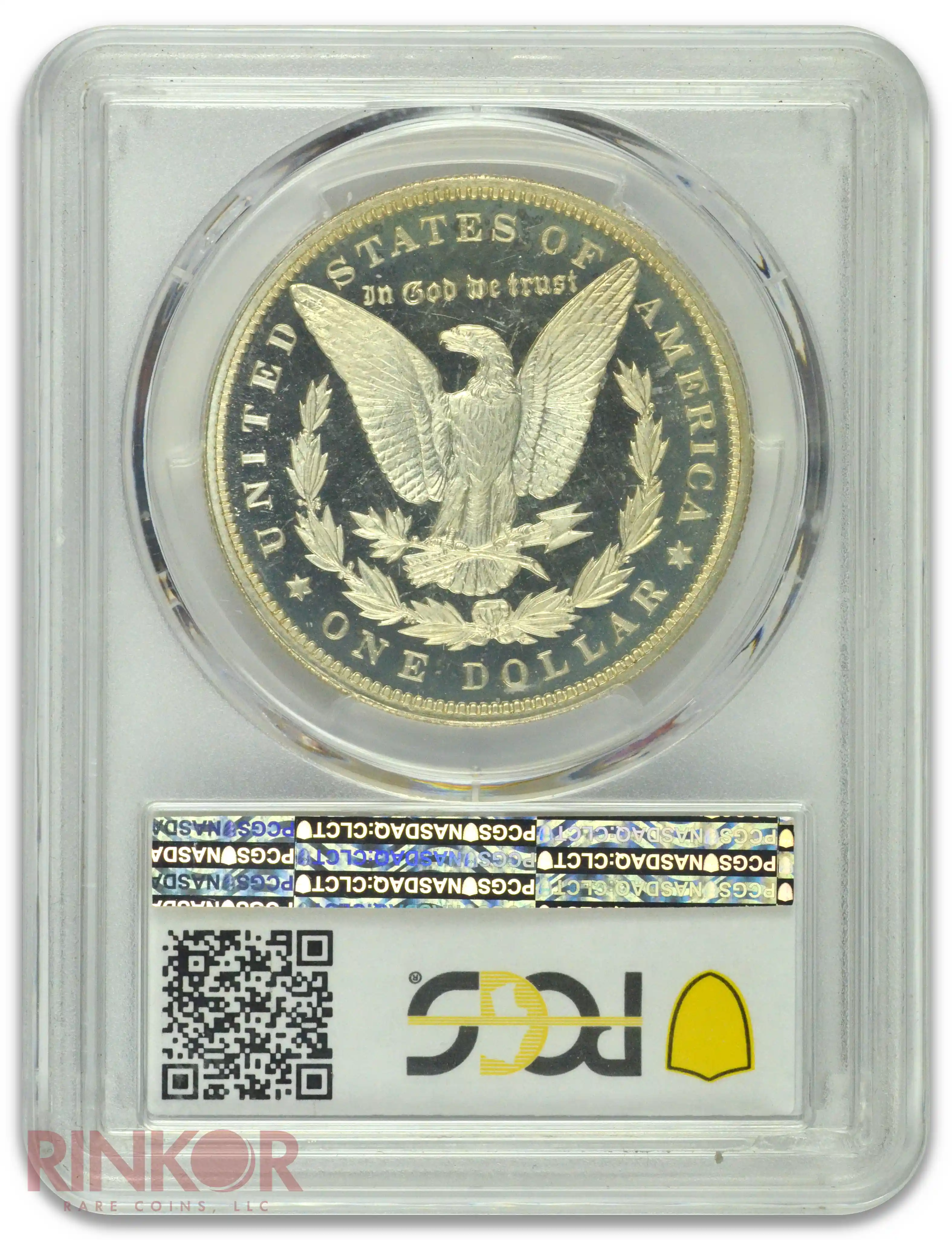 1891 $1 Morgan Dollar PCGS PR 65