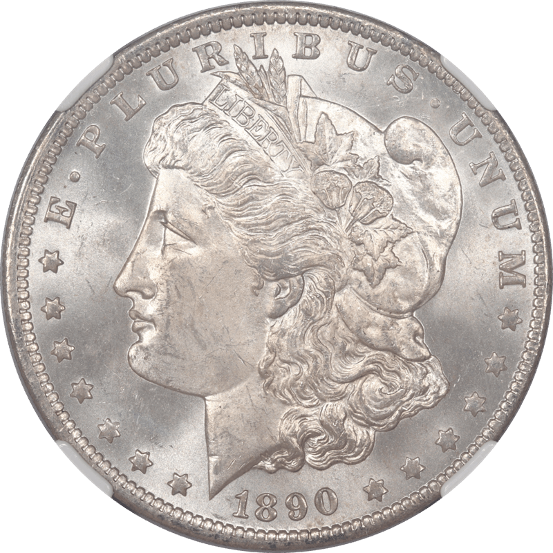 1890 O Morgan Dollar Silver NGC MS 64 
