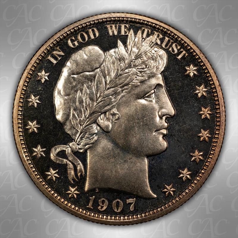 1907 50C CACG PR 66 CAM 
