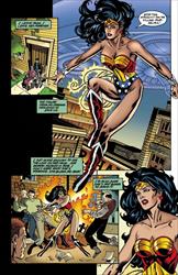 Wonder Woman #143 Page 14 Artist:  Yanick Paquette (Penciller) ,  Bob Mcleod (Inker) Media Type: Pen and Ink Art Type: Interior Page 