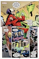 JLA/JSA: Secret Files - Telephone #1 Page 6/58 Artist:  Kelly Yates (Penciller) ,  Mick Gray (Inker) Media Type: Pen and Ink Art Type: Interior Page 