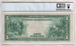 Fr. 891A 1914 $5 Blue Seal Type A Federal Reserve Note San Francisco PCGS Very Fine 30 