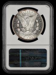 1884 S $1 NGC  AU58