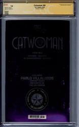 Catwoman v2018 #66 CGC 9.8 Signature Series Signed by Pablo Lobos Villalobos (Villalobos Foil Variant) 