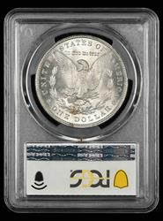 1897 $1 VAM 6A Pitted Reverse Top 100 PCGS  MS64