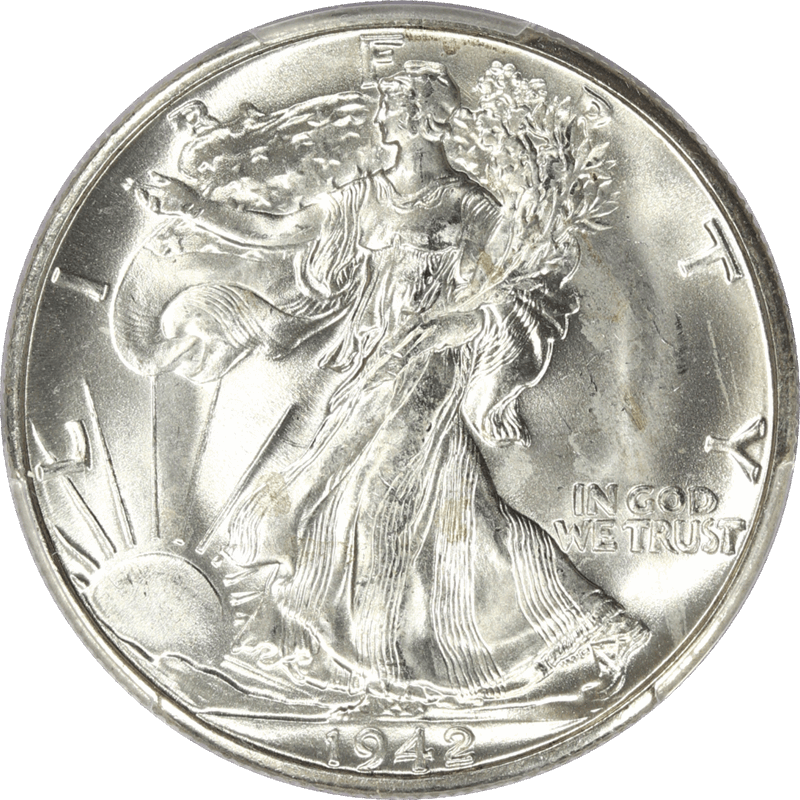 REAL* Silver Half Dollar (0.50) Liberty Eagle S925 Sterling Silver Keychains