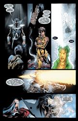 Justice League of America Vol. 2 #40 Page 15 Artist:  Mark Bagley (Penciller) ,  Scott Hanna (Inker) Media Type: Pen and Ink Art Type: Interior Page 