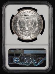 1891 O $1 NGC AU55 AU55