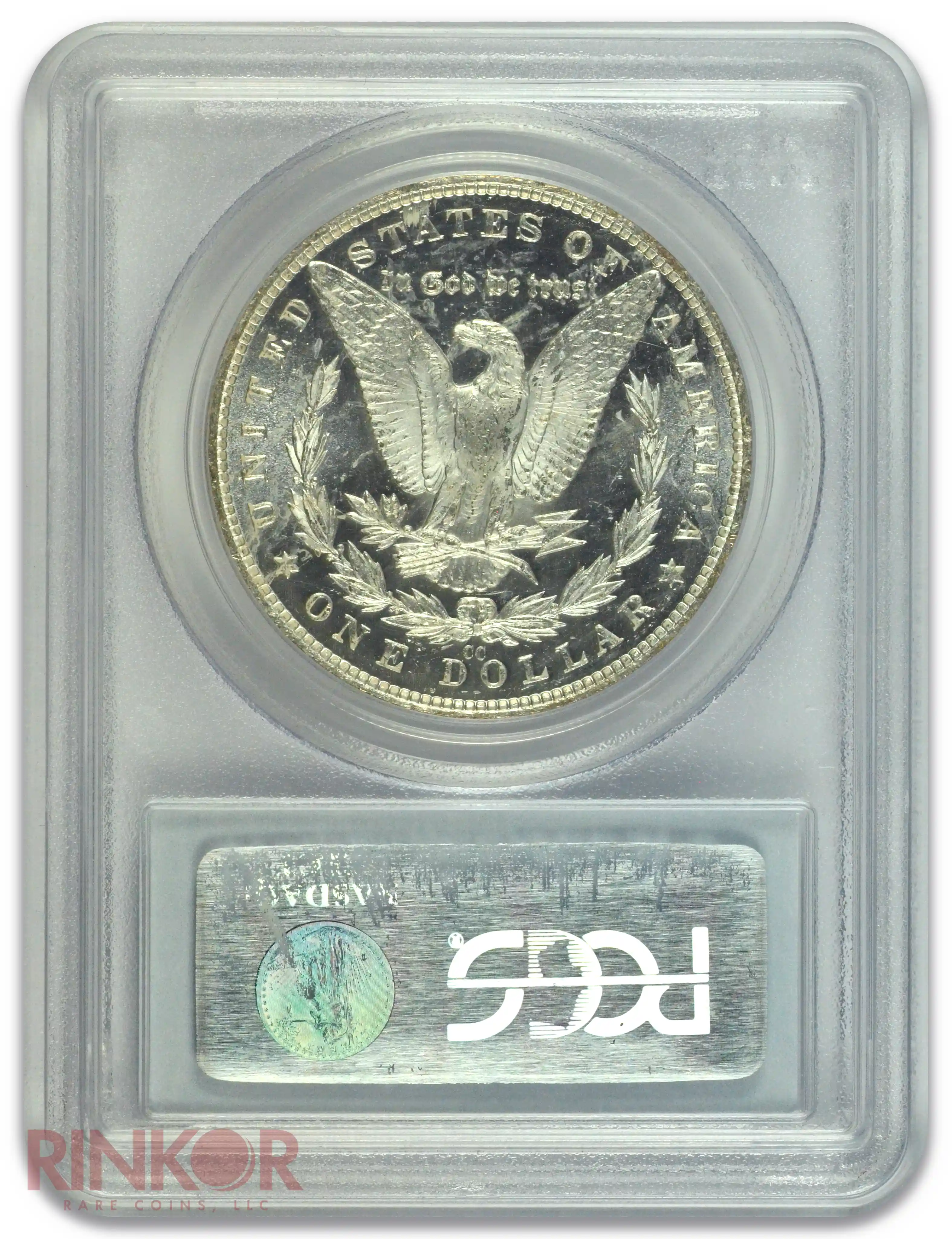 1882-CC $1 Morgan Dollar PCGS MS 64 DMPL CAC