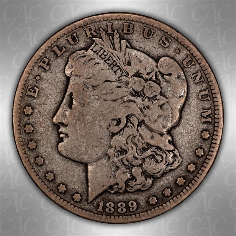 1889-CC $1 CACG VG8