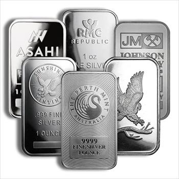 1 oz Silver Bar - Brand Varies (IRA Eligible) image 2