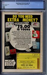 Katy Keene Pin Up Parade #15 CGC 4.5 4.5