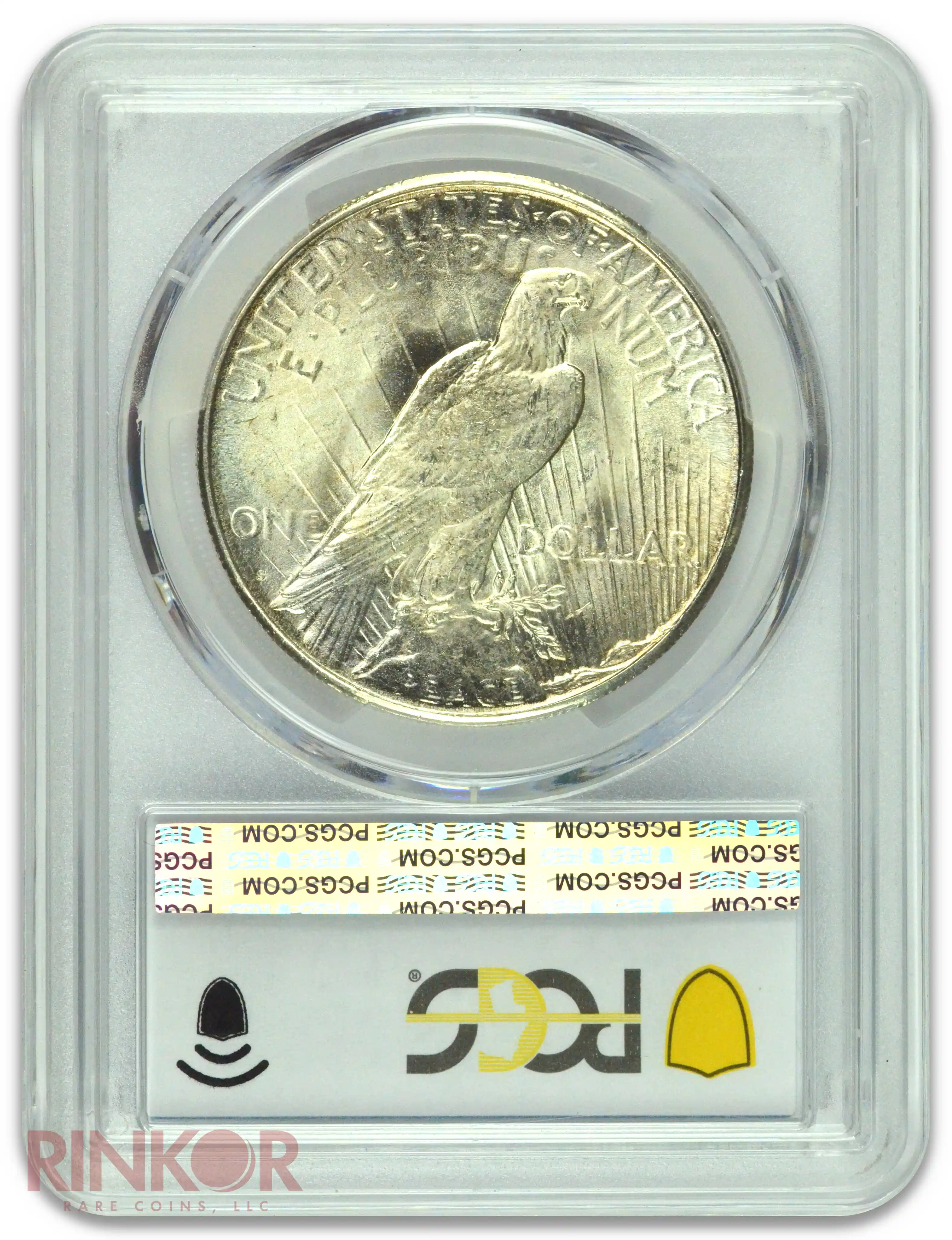1925-S $1 Peace Dollar PCGS MS 64+ CAC
