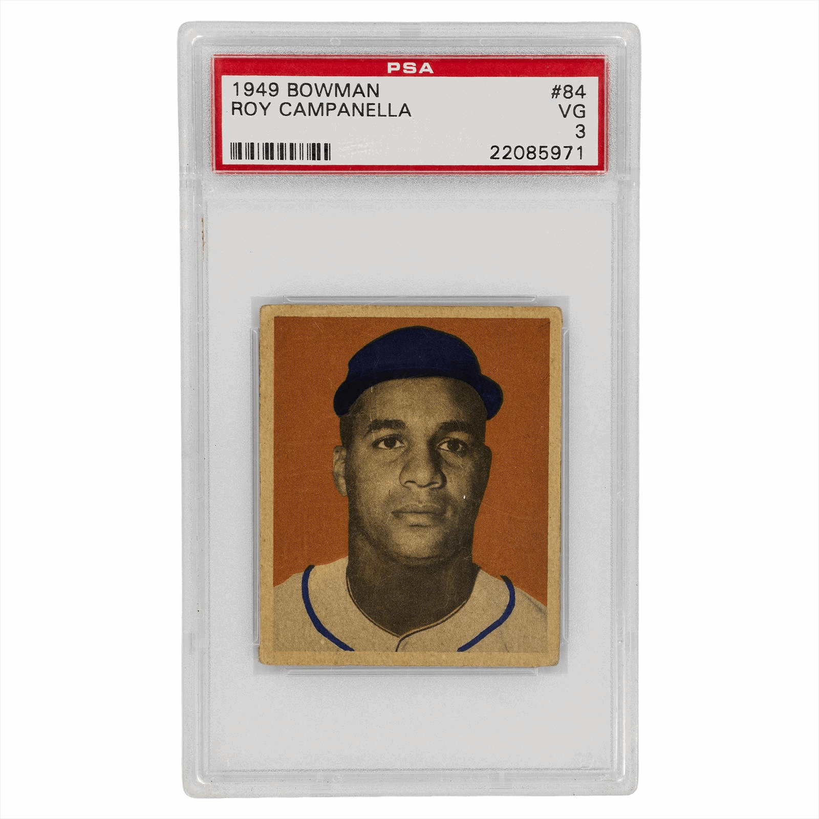 1949 Bowman Roy Campanella #84 PSA VG 3 Cert #22085971