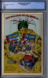 Amazing Spider-Man #129 CGC 4.0 (Williams-Verlag, 1979) German Edition 