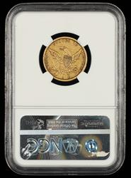 1836 $5 Gold NGC F15