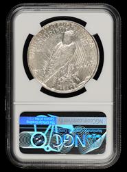 1927 D $1 VAM 2 DDO Motto Top 50 Bill Fivaz Signature Label NGC AU-53