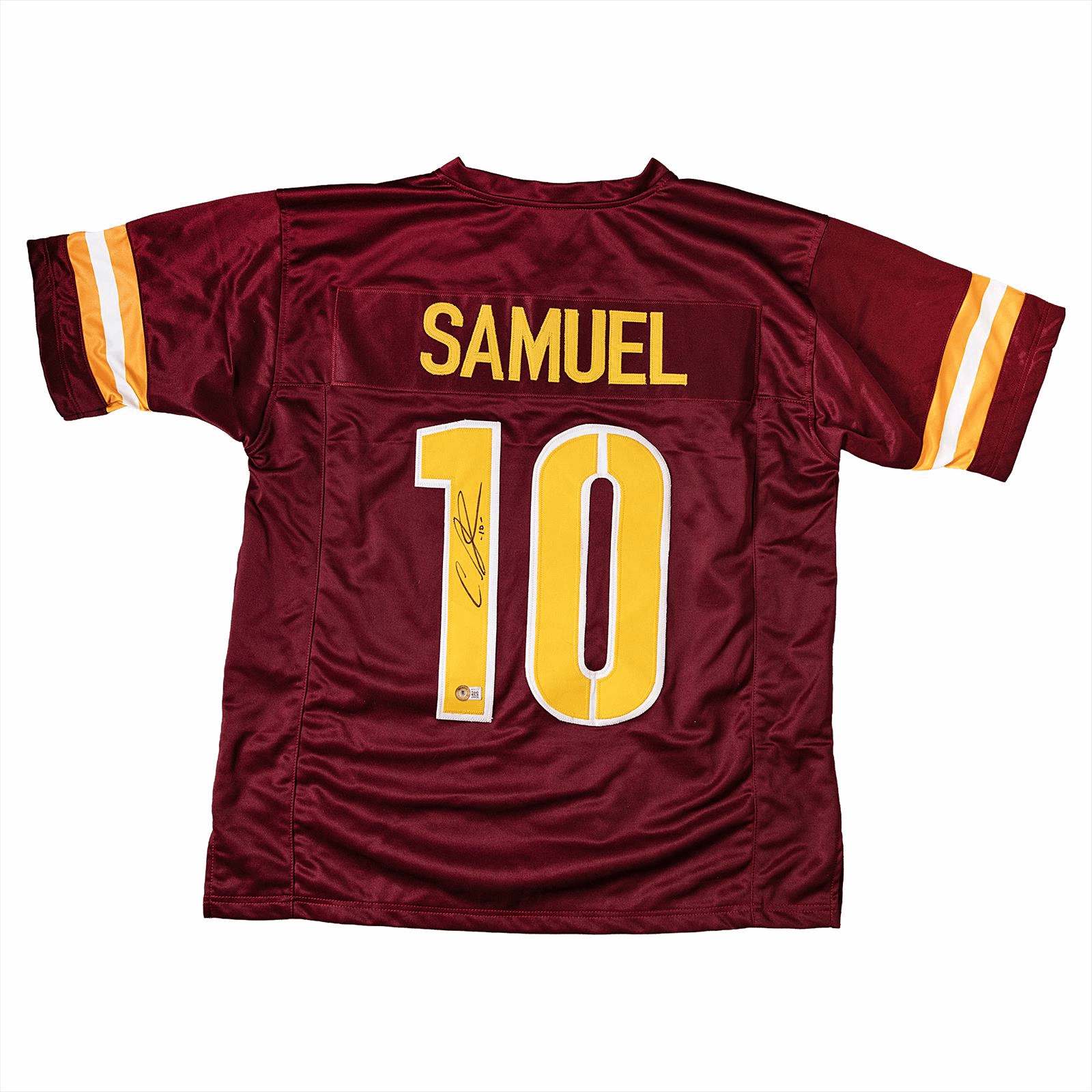 Curtis Samuel Signed Custom Jersey Beckett Certified 