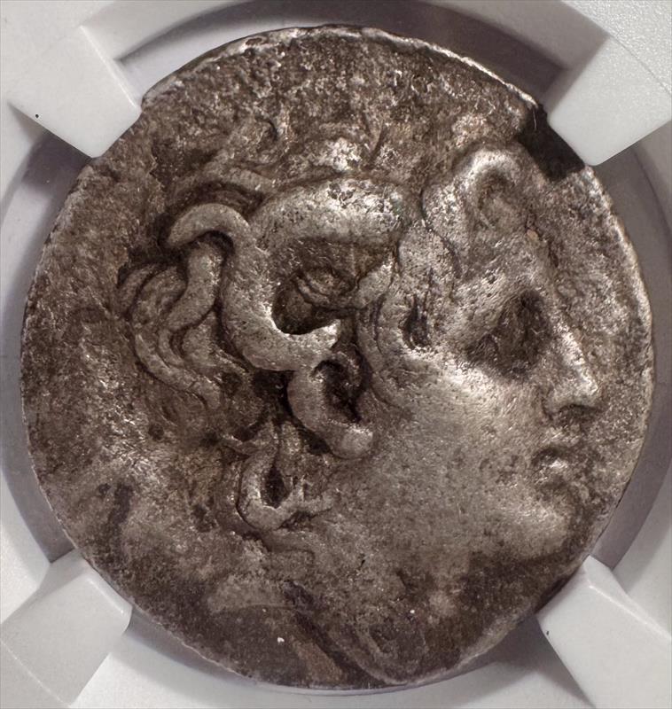 Kingdom Of Thrace Lysimachus, 305-281 BC AR Tetradrachm Fine 