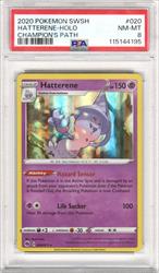 2020 Pokemon SWSH Champions Path Hatterene - Holo #020 PSA NM MT 8 