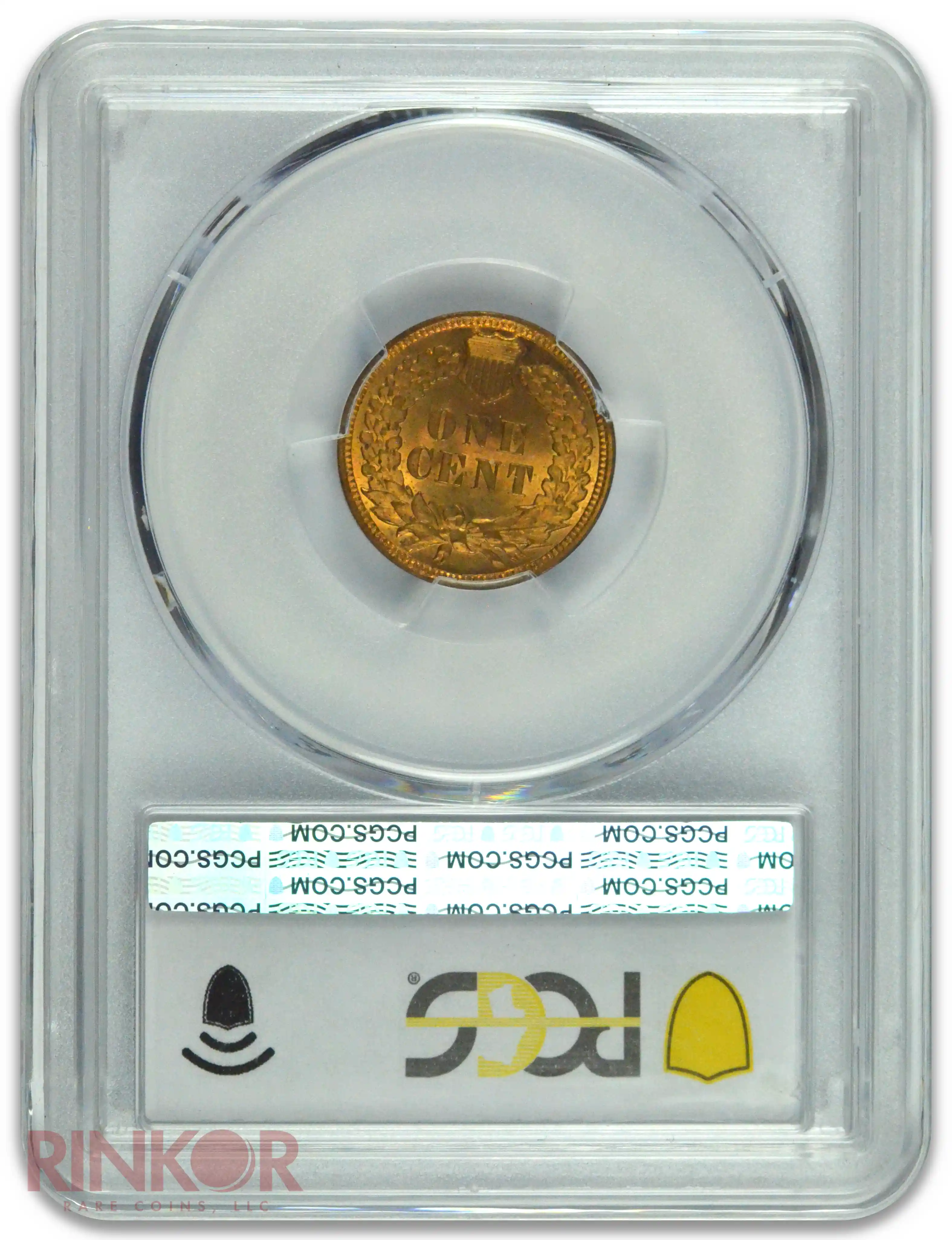 1908 1C Indian Cent PCGS MS 65 RB