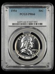 1954 Franklin Half Dollar PCGS PR66 PR66