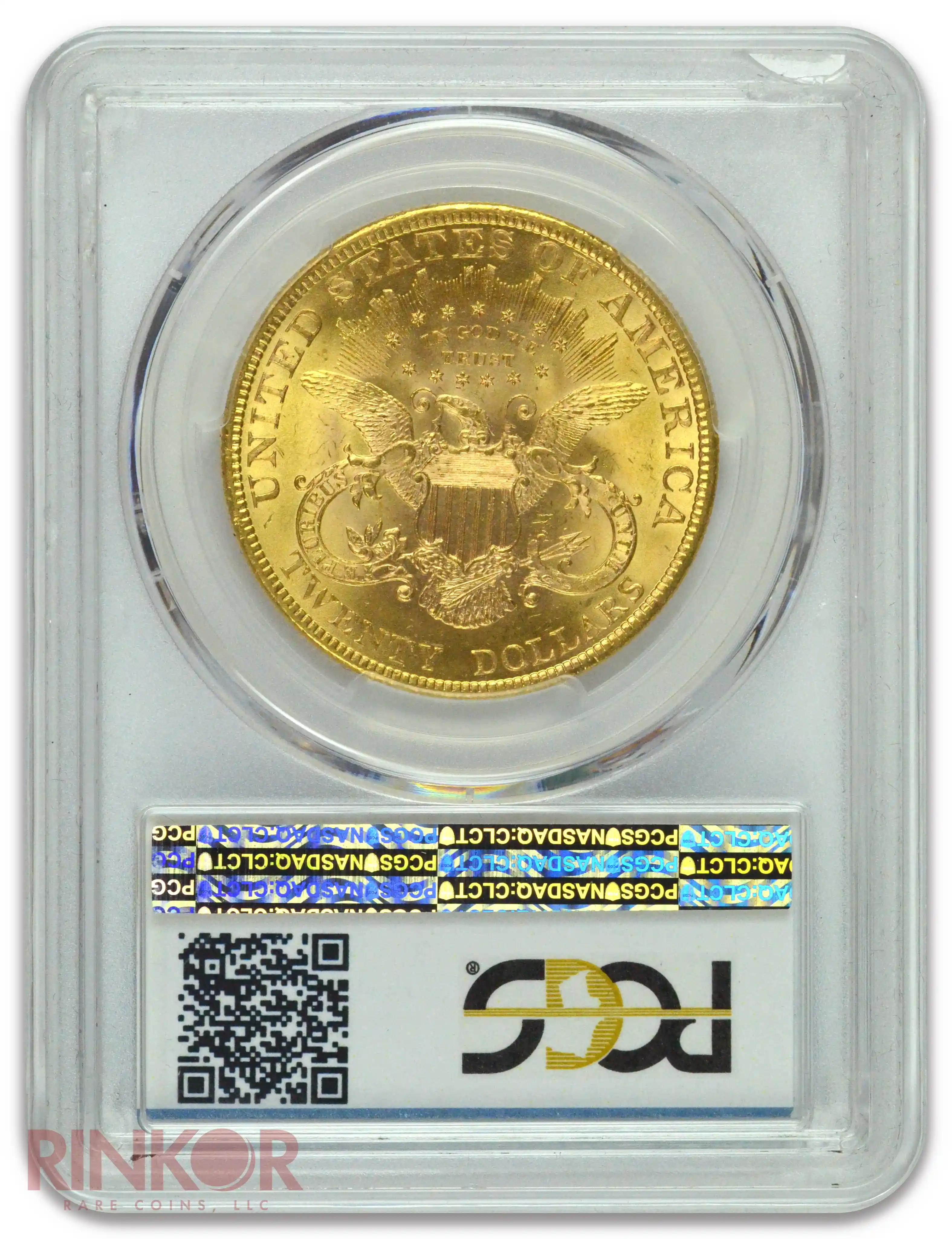 1900 Liberty Head $20 PCGS MS 64+ CAC