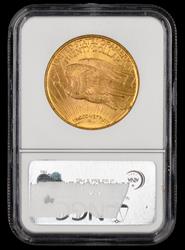 1924 $20 Gold Suwannee River Collection NGC MS 63