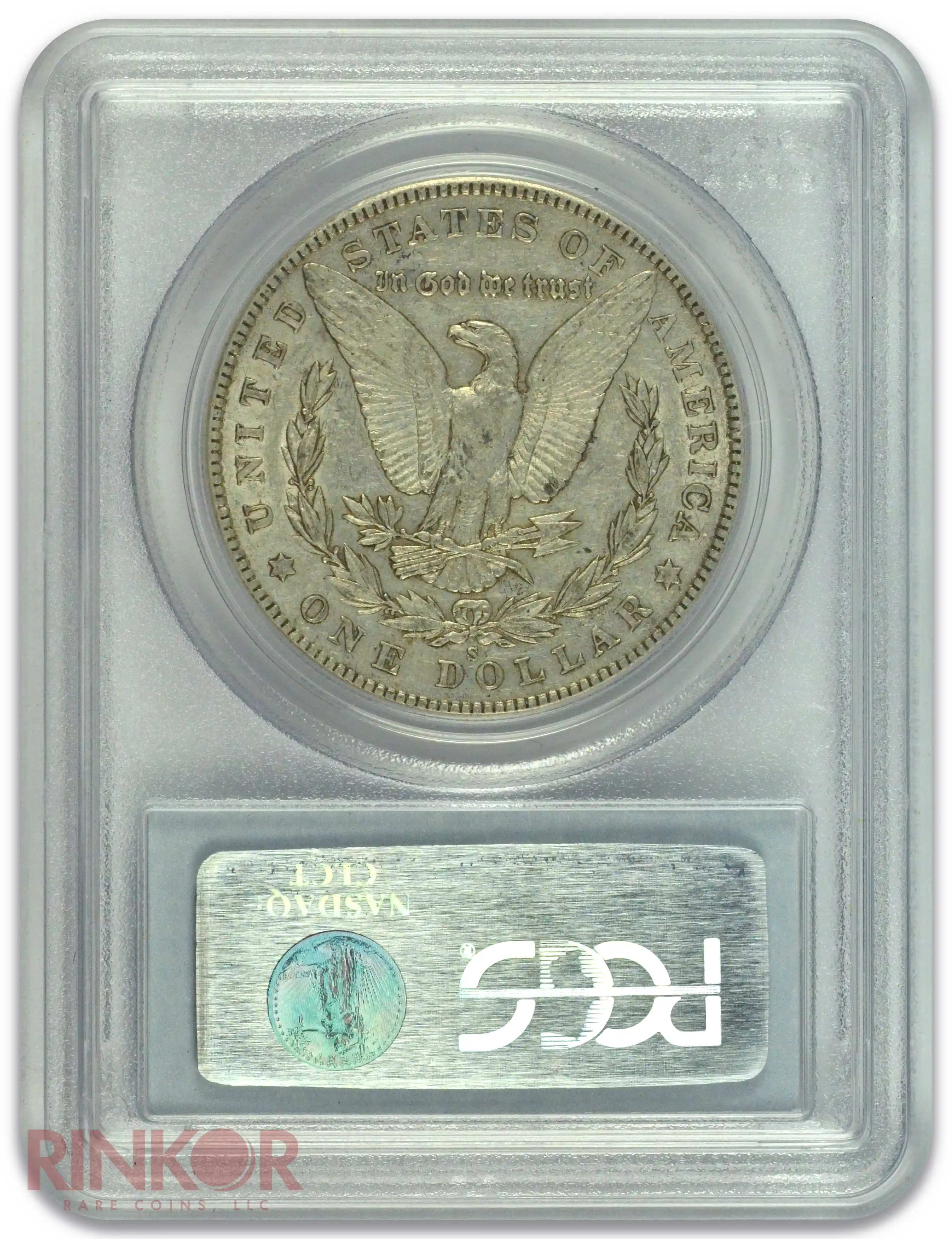 1904-S $1 Morgan Dollar PCGS Reverse