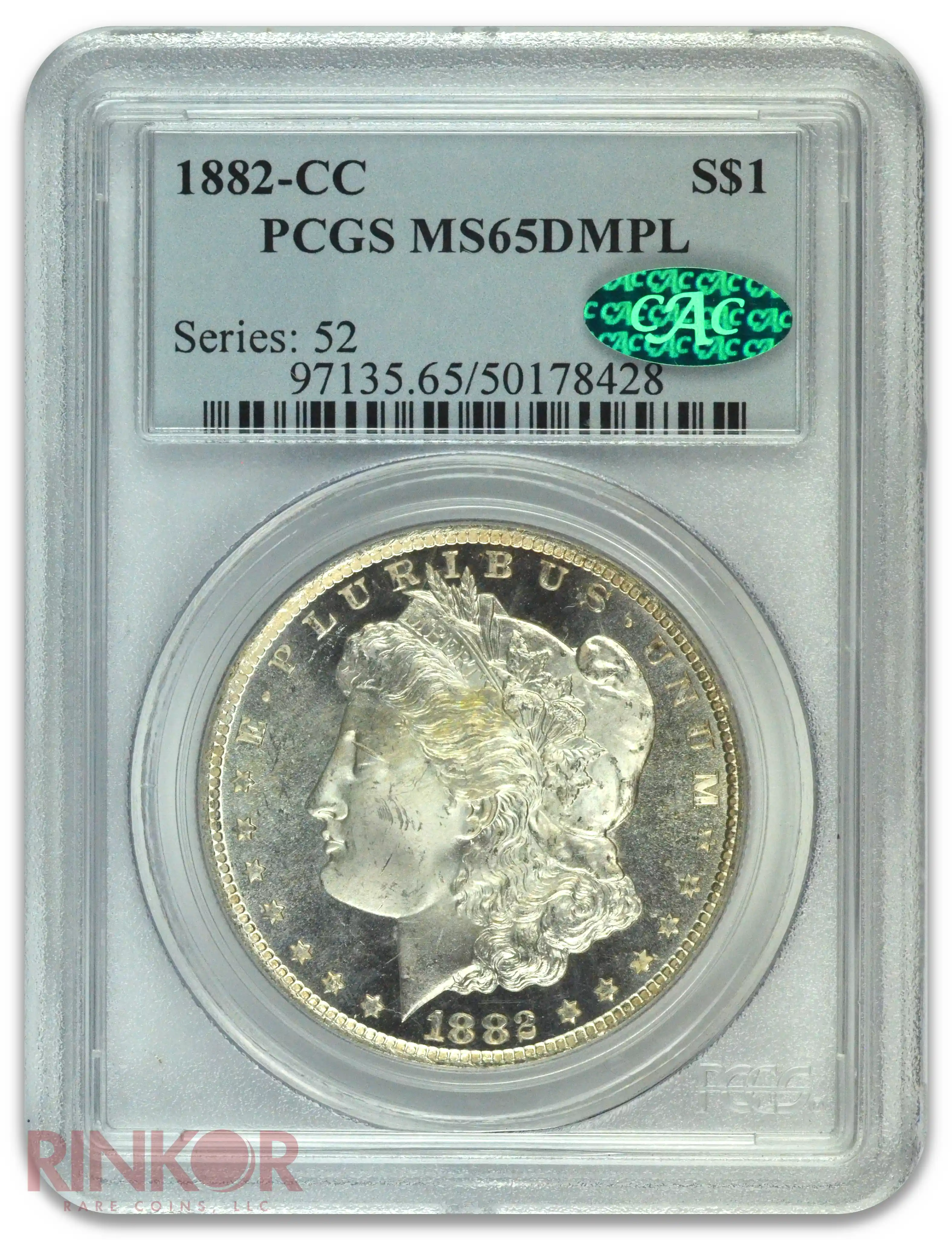 1882-CC $1 Morgan Dollar PCGS