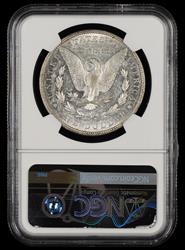 1884 S $1 NGC AU58