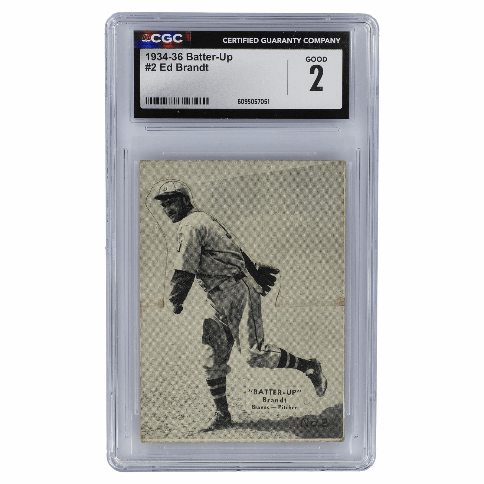 1934-36 Batter-Up Ed Brandt #2 CGC Good 2