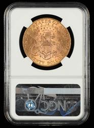 1901 1/1 $20 Gold VP 001 Granite Lady Hoard Bill Fivaz Signature Label NGC MS64