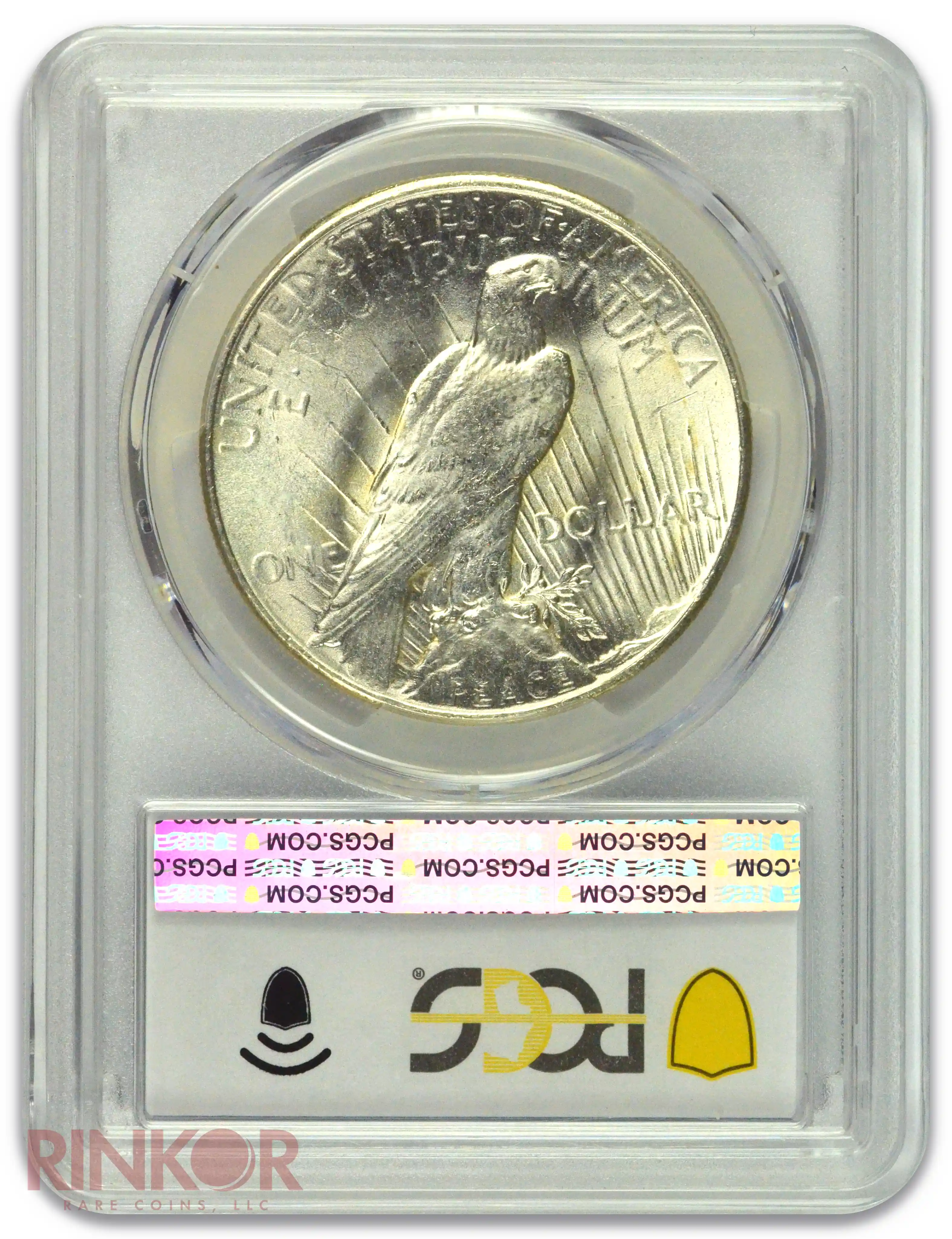 1935 $1 Peace Dollar PCGS MS 64 CAC
