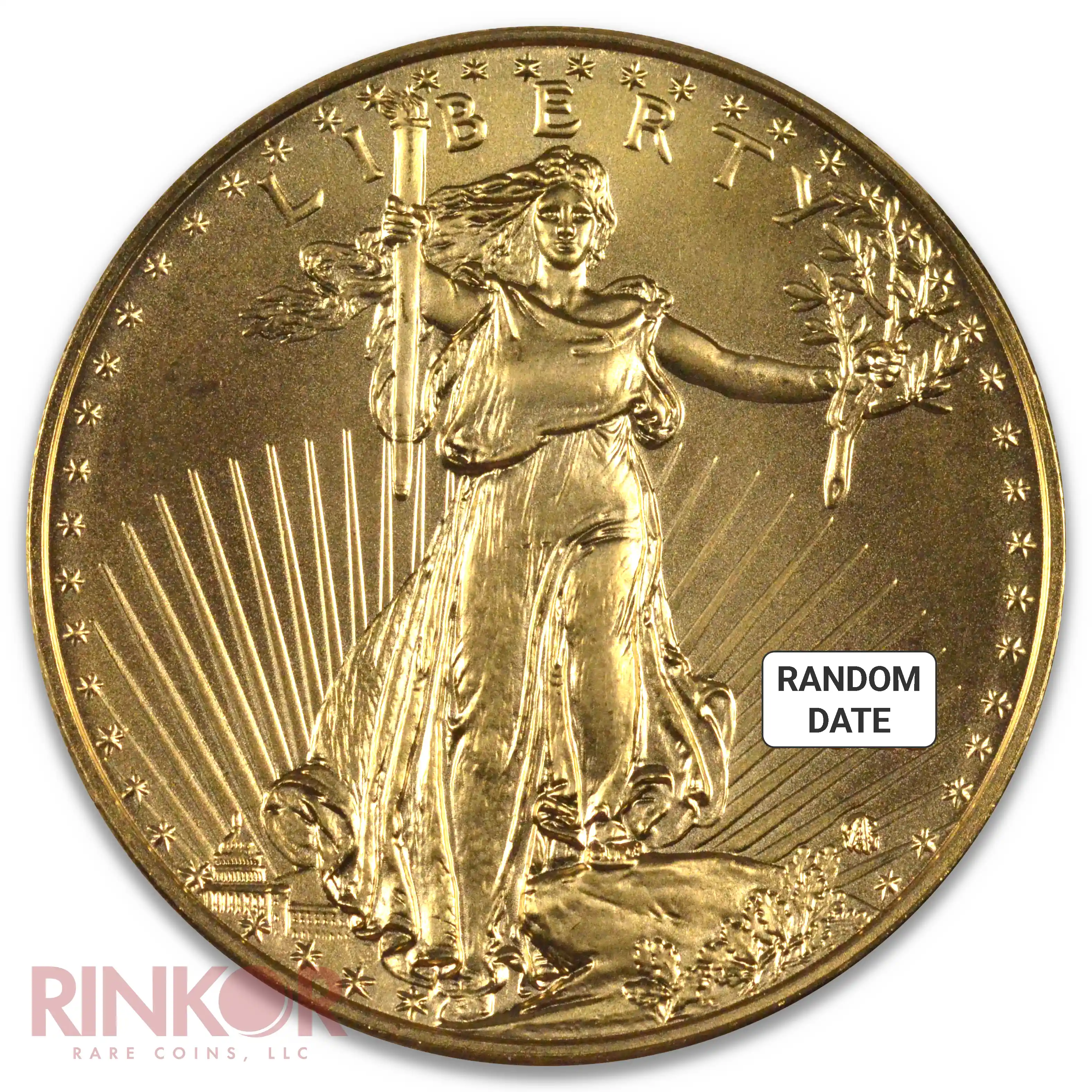 1oz American Gold Eagle Gem BU (Random Date)