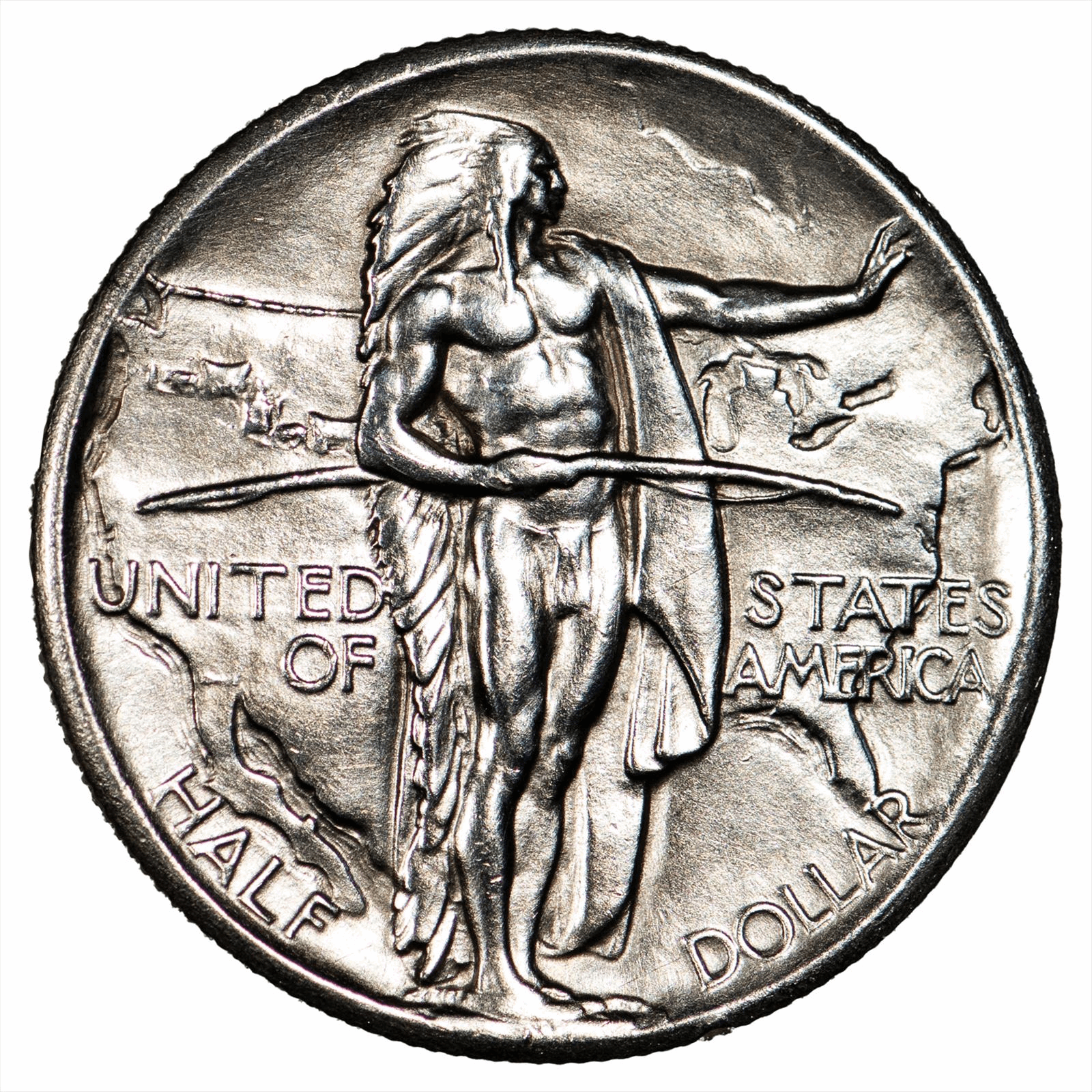 1926 Oregon Commemorative Half Dollar 50C Raw 